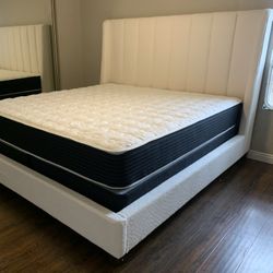 $699 Brand New King Bed Frame With Mattress (read description)