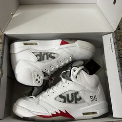 Supreme Jordan 5 Size 10 New
