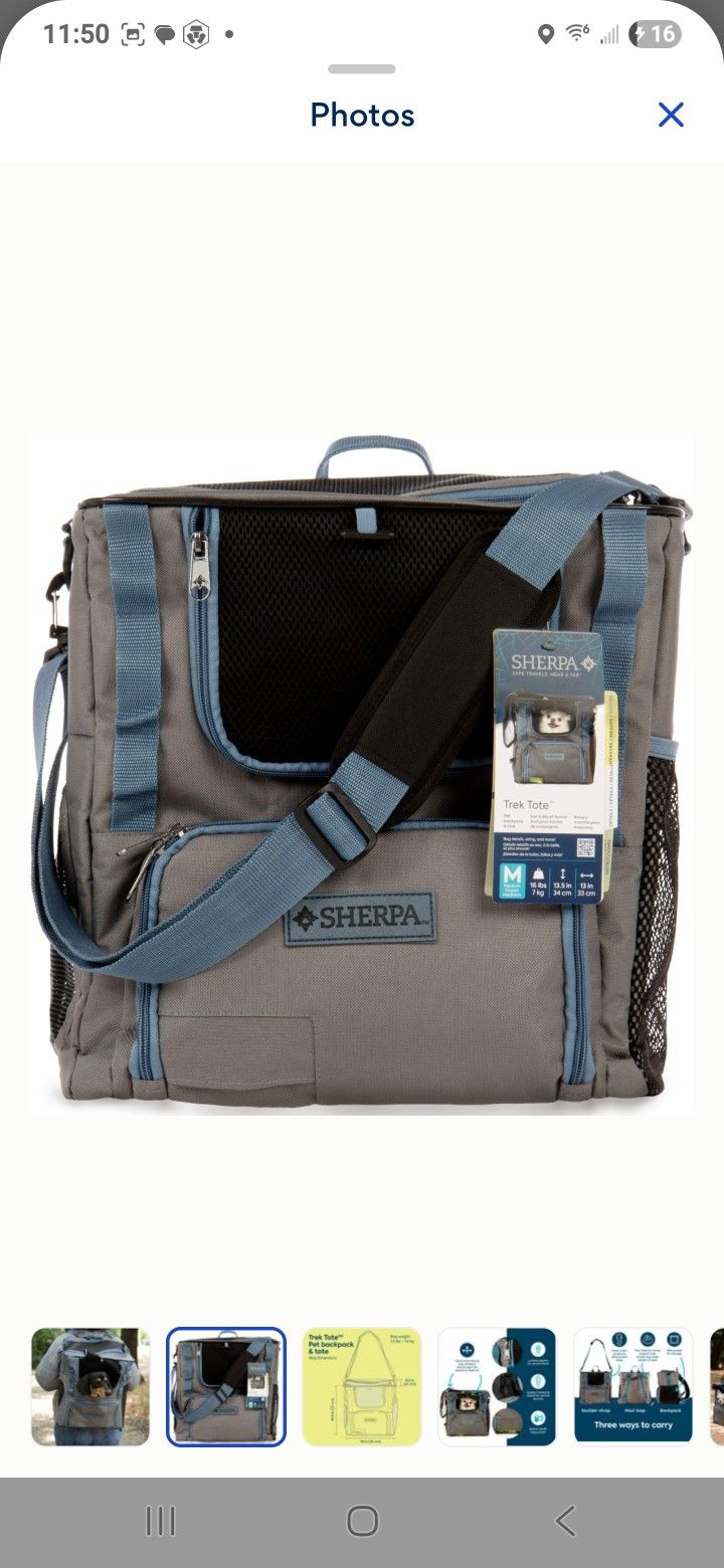 Sherpa Pet Hiking Backpack