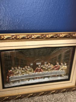 Vintage Santa cena