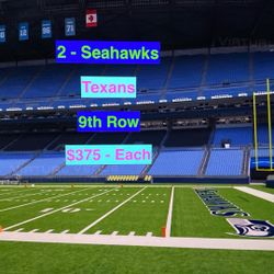 Seahawks Texans Tickets
