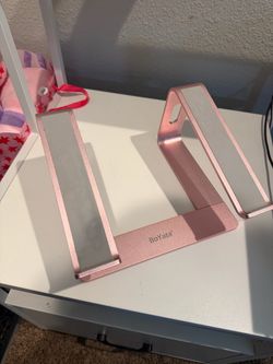 BoYata Laptop Stand Rose Gold Aluminum