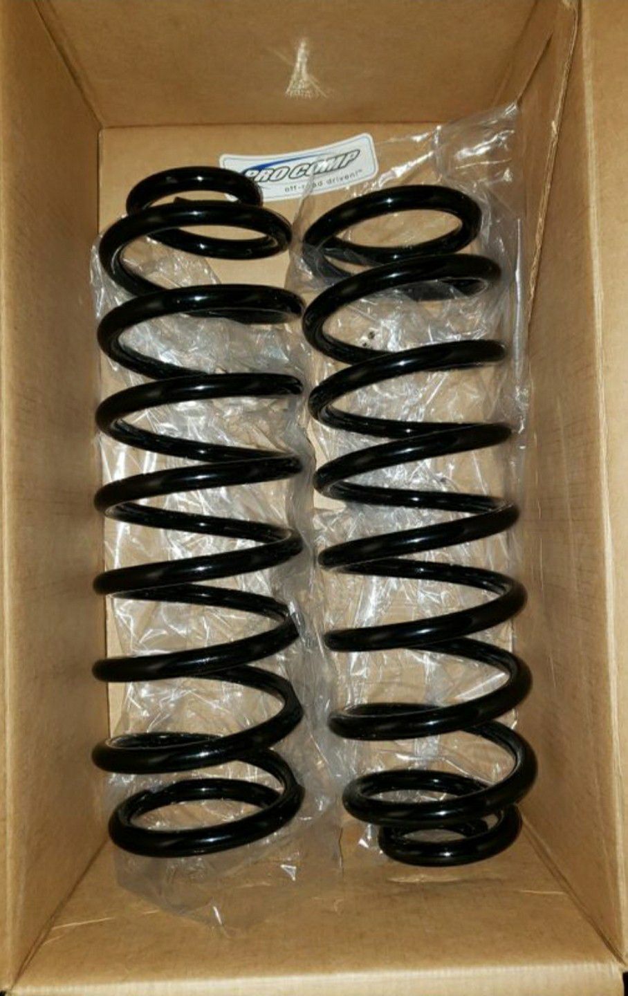 Jeep JK Pro Comp 6 Inch Lift Coil Springs, Rear, 5 Inch - 6.5 Inch Lift Range
