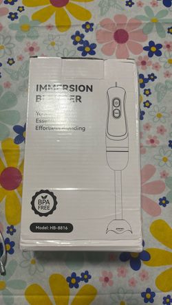 New IMMERSION BLENDER
