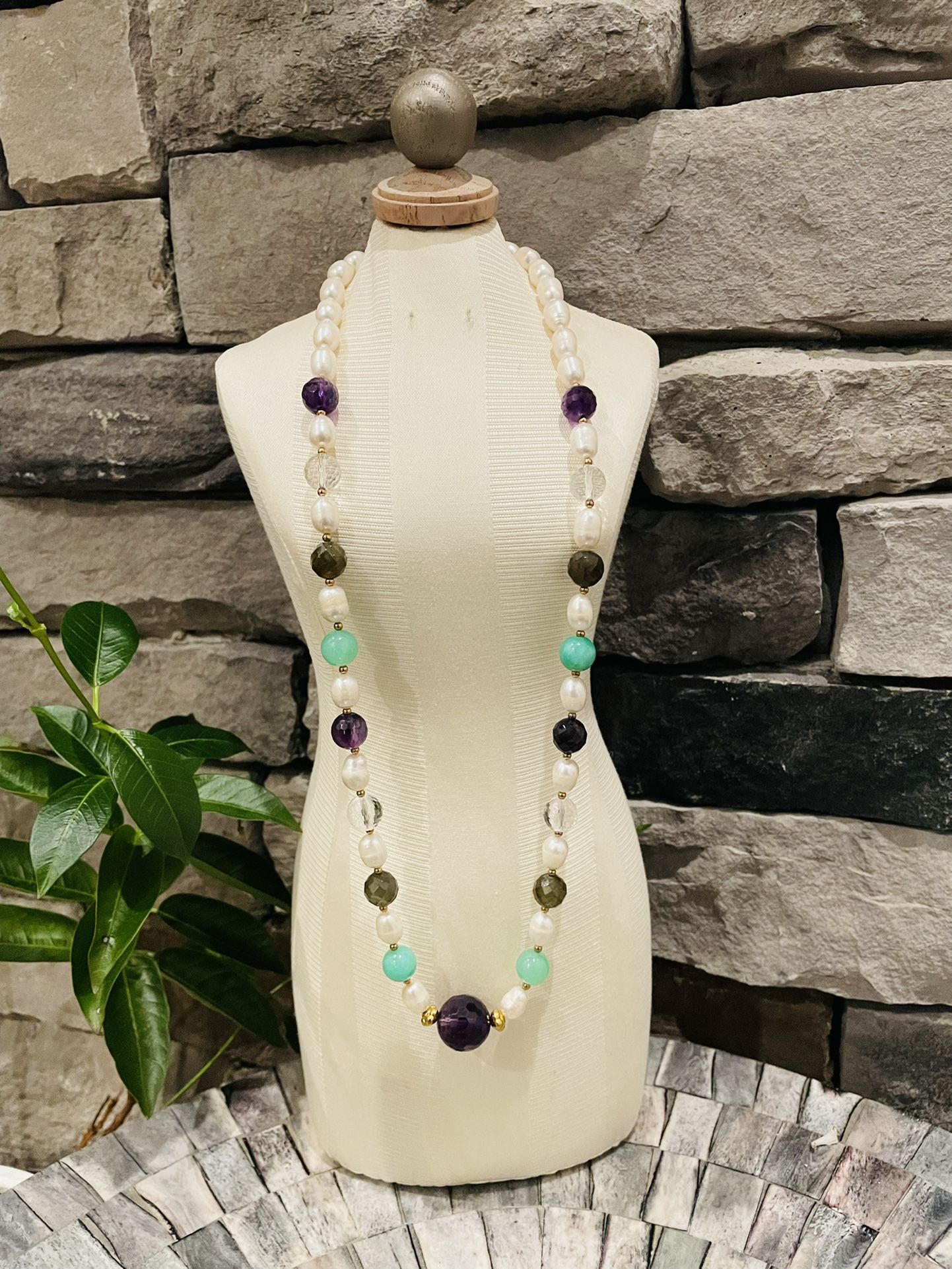 Multistone Necklace