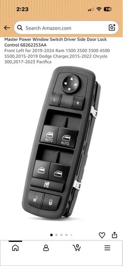 Power window switch 11 pins