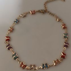 Butterfly Ankle Bracelet