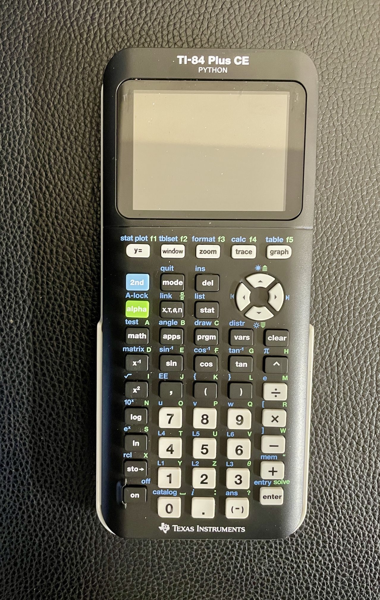 Texas Instruments TI-84 Plus CE (Python) Calculator - Black - Used - Very Good Condition