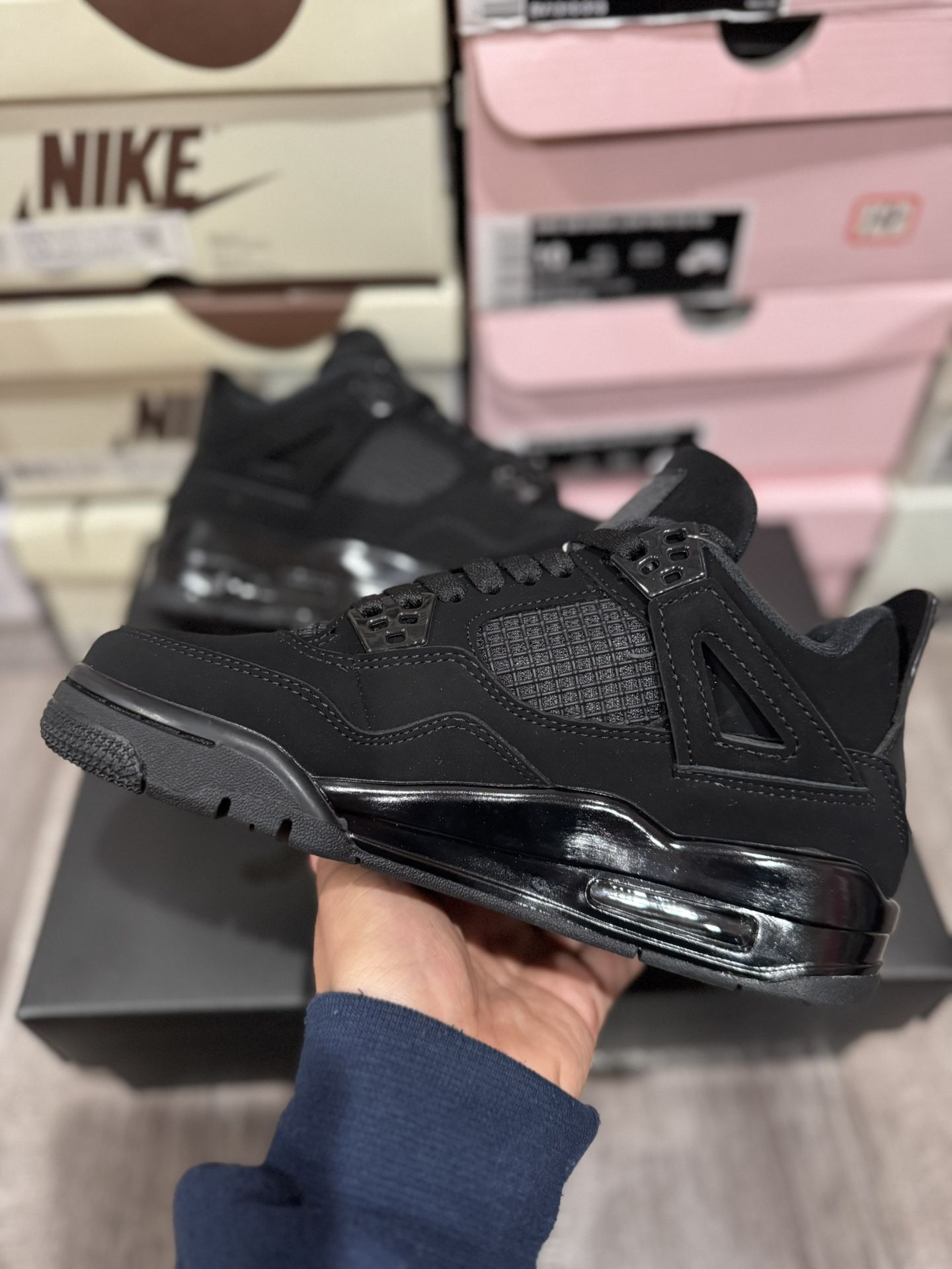 Men’s Jordan’s 4s BlackCats⚡️