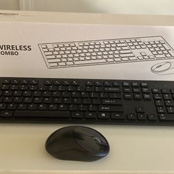 Wireless Key Pad With Mouse