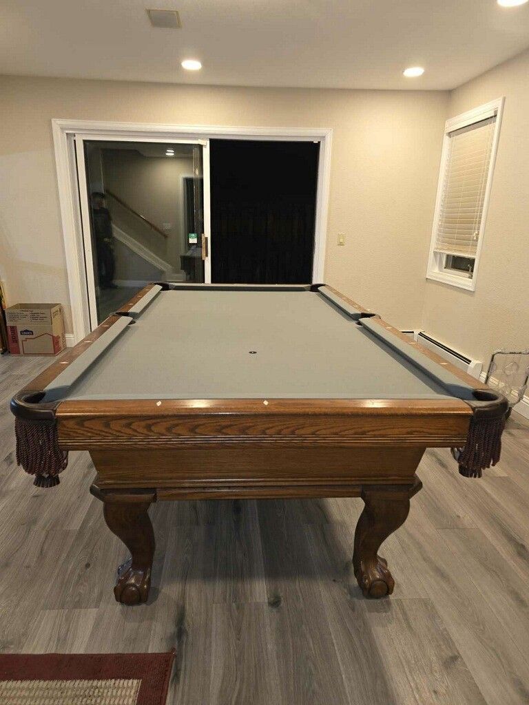 8' Steepleton Pool Table 