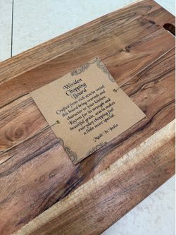 Acacia Wooden Chopping Board – Made in India