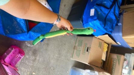New snake dog toy