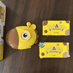 Y-Card Giraffe Talking Flash Card Reader – Toddler Educational Toy (Used)