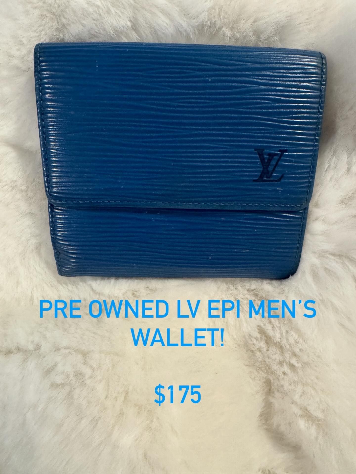 Pre Owned LV Epi Men’s Wallet