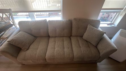Grey comfy couch
