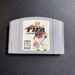 FIFA Soccer 64 For Nintendo 64