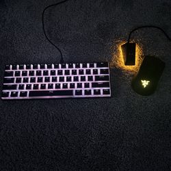 Keyboard and mouse