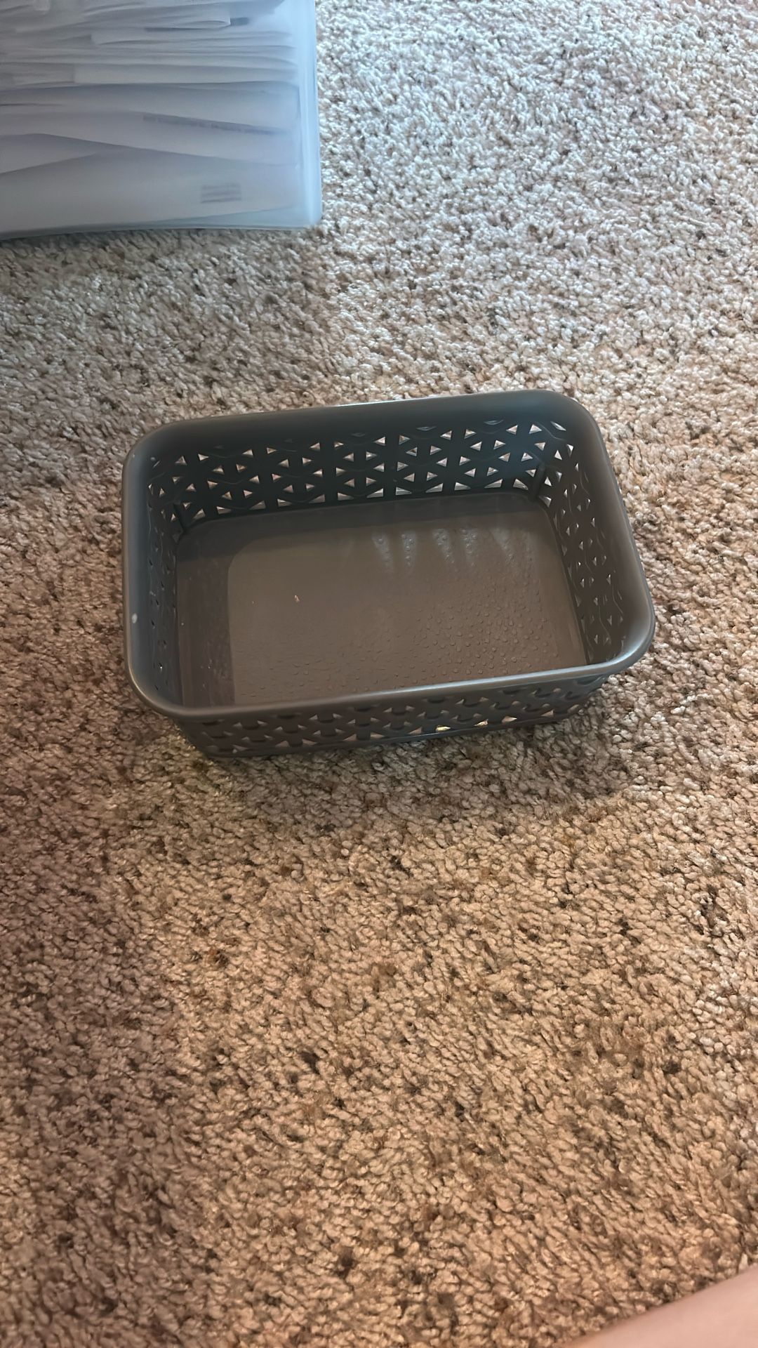 Target Grey Storage Basket Small