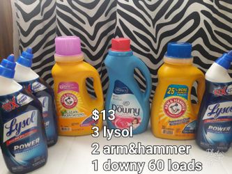 Arm&hammer downy lysol