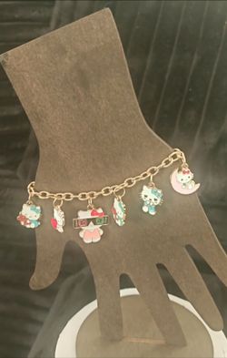 Custom made Hello Kitty bracelets