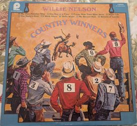 Willie Nelson Country
Winners Vinyl LP (1973) RCA
Camden ACL1-0326 (G/VG+)