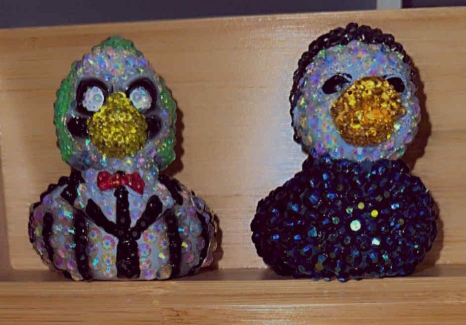 Acrylic Bling Ducks Jason Beetle juice