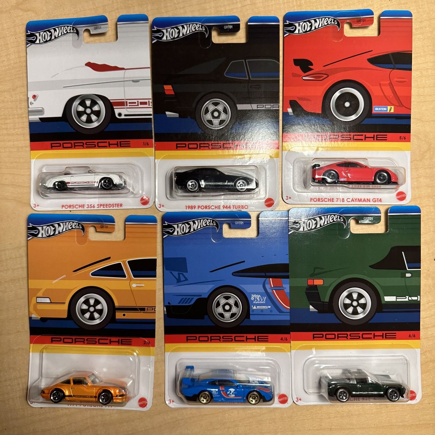 Hot Wheels Porsche 935 Bleue Exclusive Walmart 2024 - Série 4/6, 1:64, Neuf Sous Blister