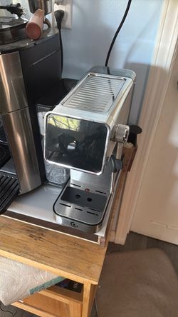20 Bar Espresso Machine – Touch Screen, Milk Frother, Stainless Steel