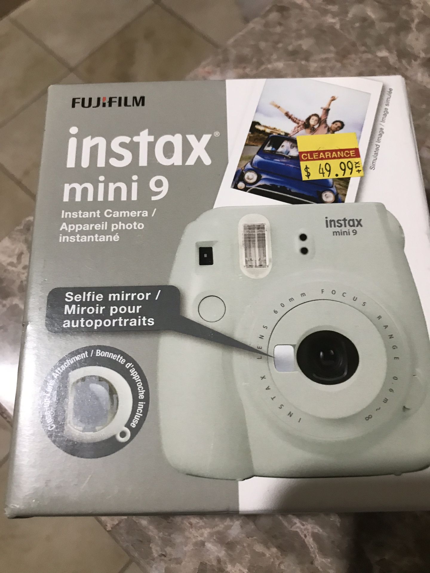 Fuji film instax mini 9 camera
