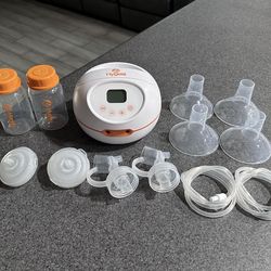 Nursing pads and pump