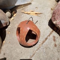 Bird Feeder. Pottery. Nice. 