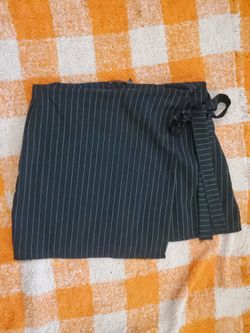 Black Stripe Skirt