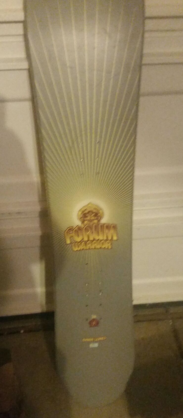 Bjorn Leines Forum Warrior 136 snowboard
