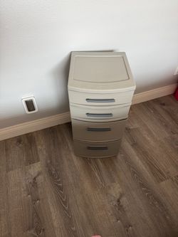 Sterilite 4-Drawer Plastic Storage Tower