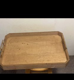Large Wood Tray BEST OFFER 