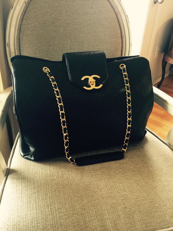 Authentic Chanel weekender bag