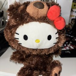 teddy bear hello kitty 
