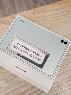 Samsung Galaxy S9 Fe Plus Tablet With S-Pen - $1 DOWN TODAY, NO CREDIT NEEDED - WARRANTY INCLUDED