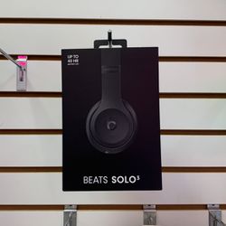 Beats Solo 3 Bluetooth Wireless Headphones Black New In Box 
