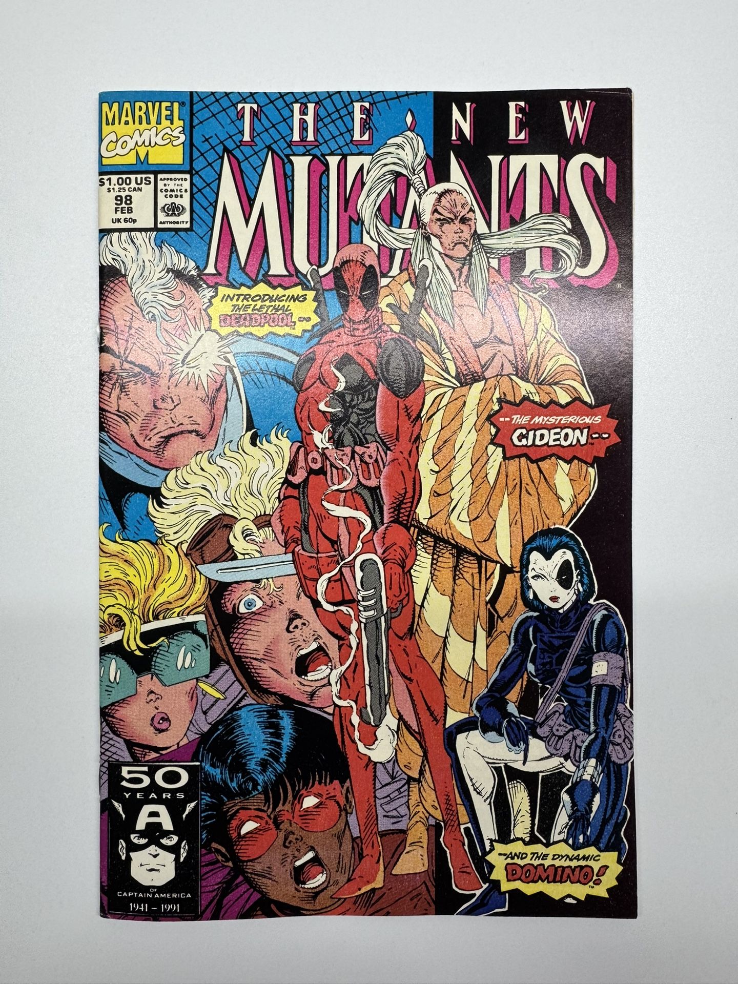 New Mutants #98 (1991) - MEGA KEY, high grade!