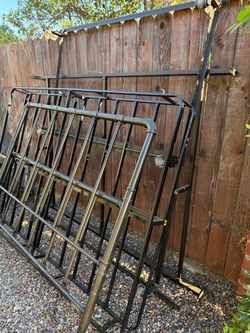 Full size bed frame, box spring frame and mattress frame
