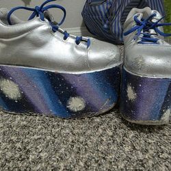 Galaxy Hand Painted Platforms
