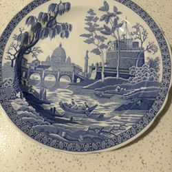 Vintage Plate blue collection
