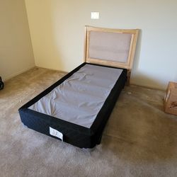 Twin Bed Frame And Headboard