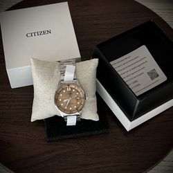 CITIZEN Automatic Salmon Dial Men's Watch luxury