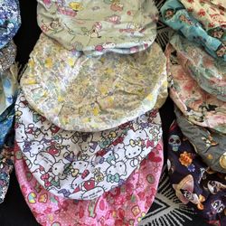 Cute Scrub Hats/ Nurse Cloth Bouffant Hats