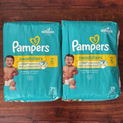 Pampers Swaddlers Disposable Diapers: Size 2  29 Count Each (2 For $16)