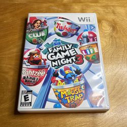 Nintendo Wii - Family Game Night 3