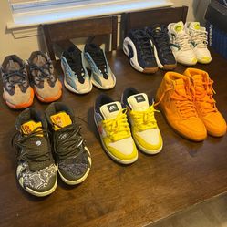 Yeezy, Jordan, Nike, Reebok 
